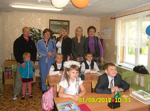 Зареченская школа - 1 сентября 2012